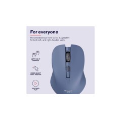 Trust Mydo Wireless Optical Mouse - Sleek Design & Ultimate Comfort for Effortless Control - 8713439250411